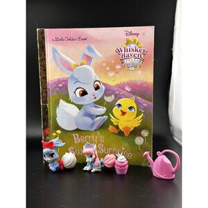 Disney Princess Palace Pets Figures Berry Tutu Little Golden Book‎ Whisker Haven